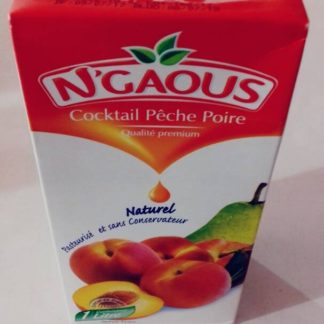 Zumo N'GAOUS melecotón y pera 1L عصير نيكاوس