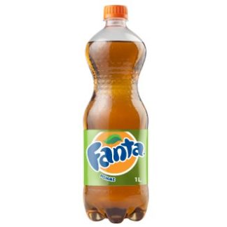 Bebida refrescante FANTA a la manzana 1L مشروب فانتا تفاح