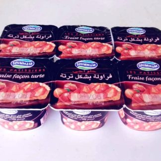 Pack 6 unidades Yogur tarta fresa SOUMMAM 100g