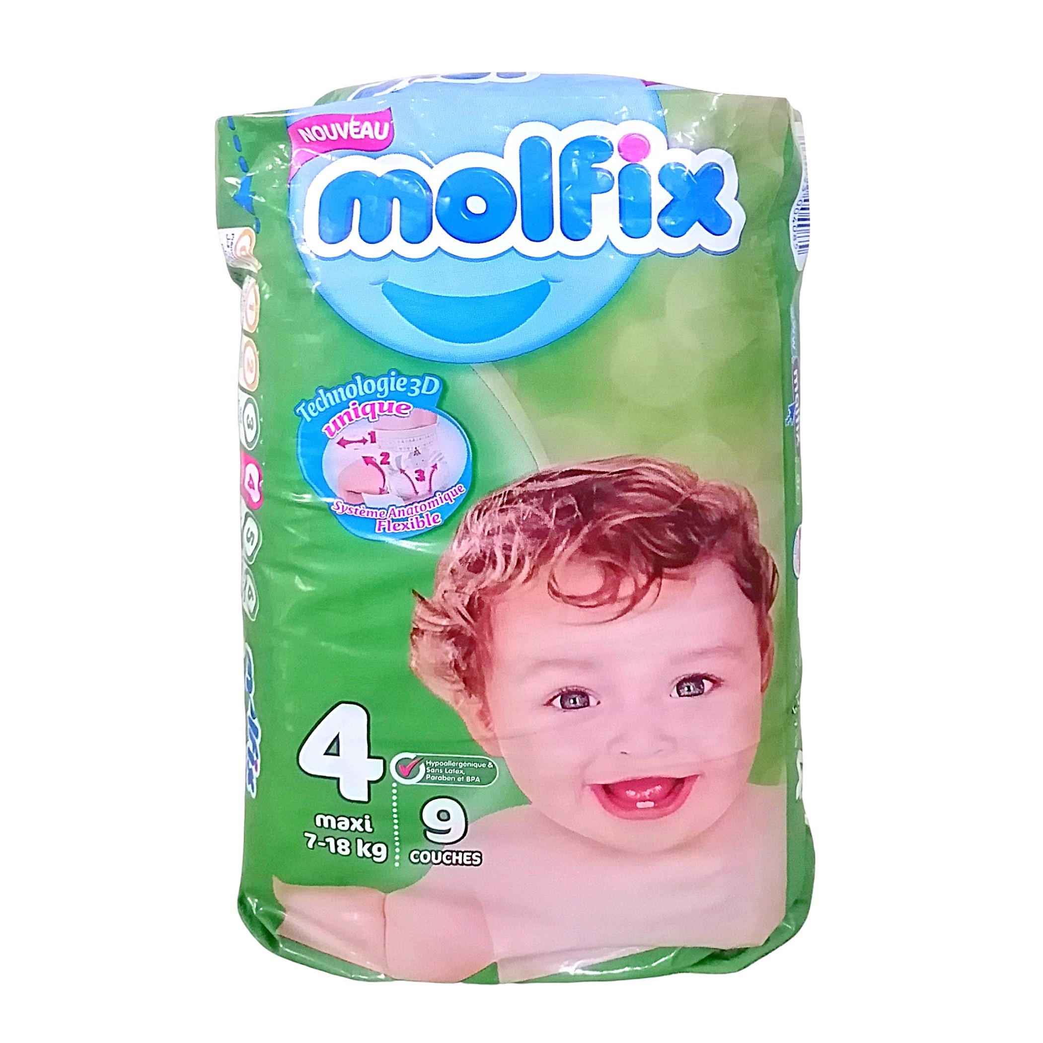 Pañales MOLFIX (elije la talla 2,3,4,5)
