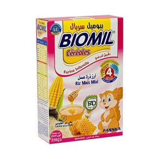 Cereales Biomil Arroz, maíz y dátiles + 4 meses 250g