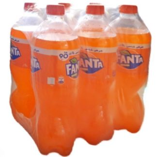 Pack Fanta naranja 1L x6U حزمة فانتا برتقال