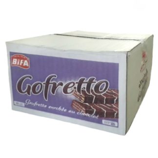 Pack chocolatinas barquillos chocolate Gofretto 32g × 48U