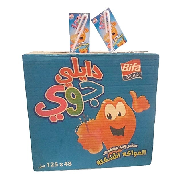 Pack 48 Zumitos Cocktail de frutas 125ml Daily JOY عصير