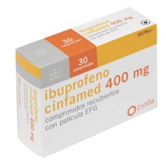 Ibuprofeno 400mg, 20 Comprimidos