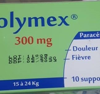 Paracetamol Supositorio 300mg (