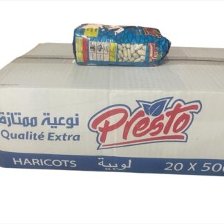 Pack alubias blancas 20x500g 10kg كرطون اللوبيا
