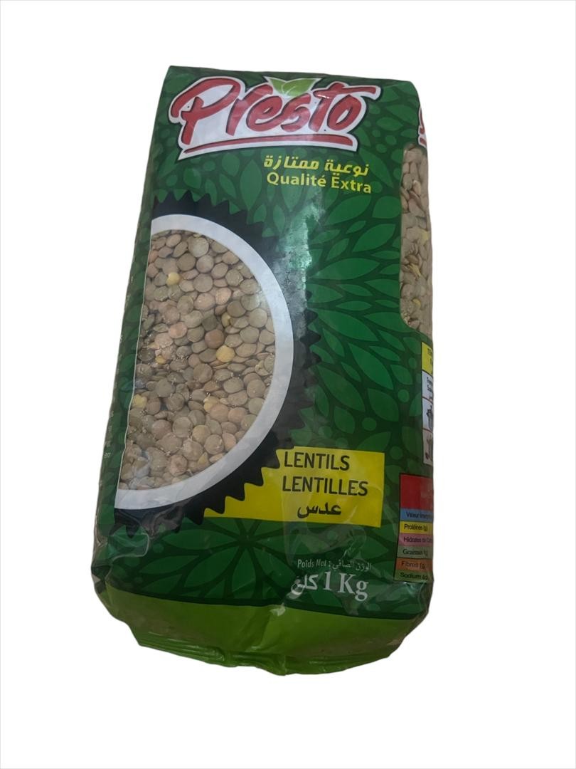 Lentejas PRESTO 1kg عدس