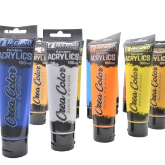 Témperas acrylic varios colores